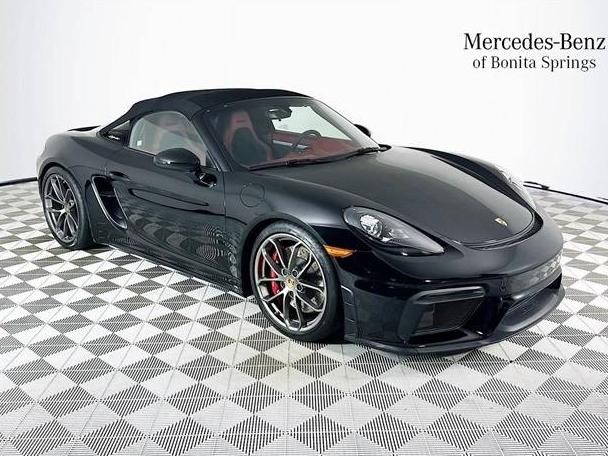 PORSCHE 718 BOXSTER SPYDER 2021 WP0CC2A83MS240271 image